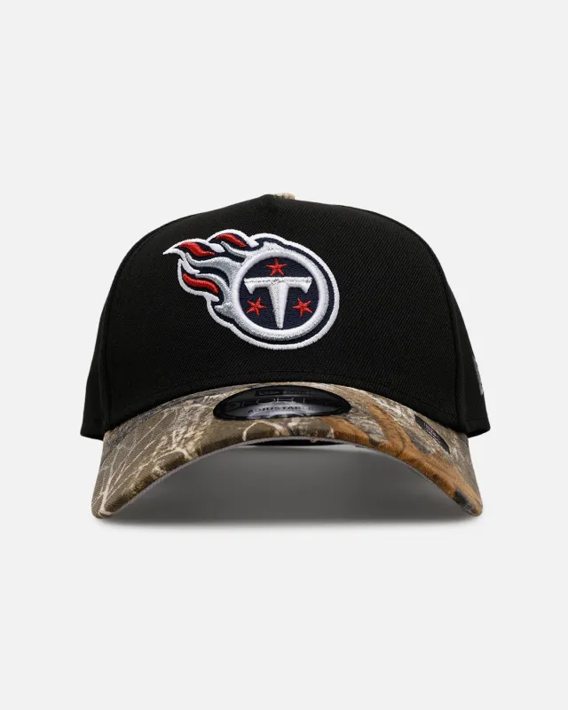 New Era Tennessee Titans 'Black Crown Realtree Visor' 9FORTY A-Frame Snapback Realtree Edge/Black sold by Culture Kings