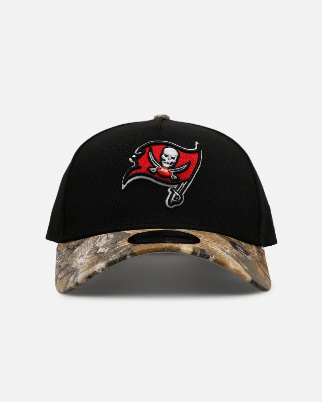 New Era Tampa Bay Buccaneers 'Black Crown Realtree Visor' 9FORTY A-Frame Snapback Realtree Edge/Black sold by Culture Kings