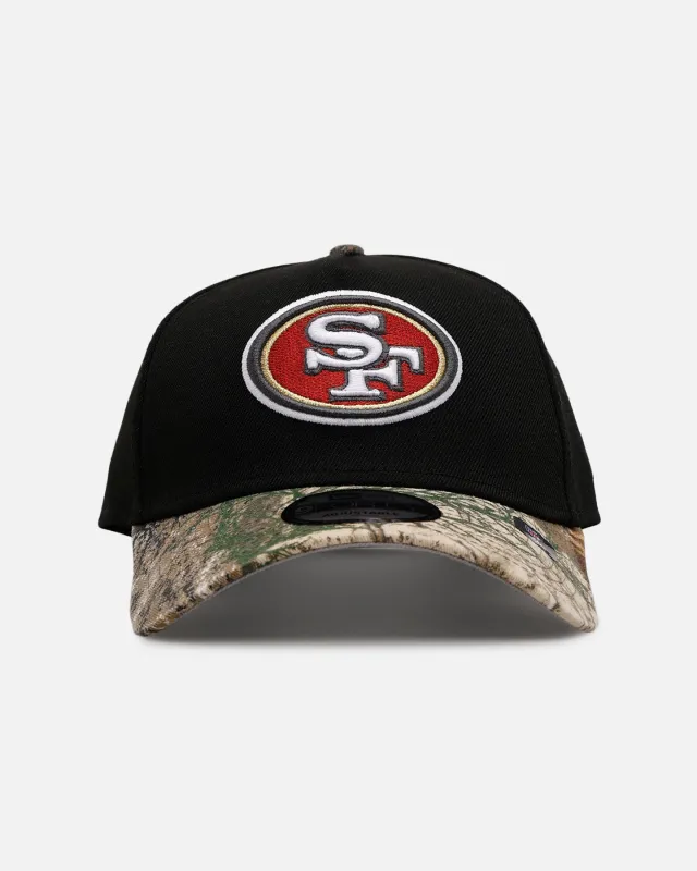 New Era San Francisco 49ers 'Black Crown Realtree Visor' 9FORTY A-Frame Snapback Realtree Edge/Black sold by Culture Kings