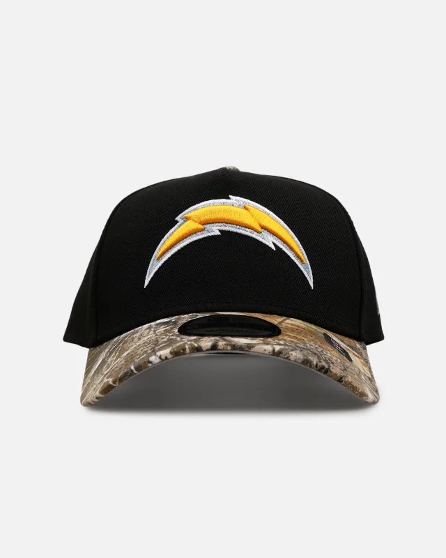 New Era Los Angeles Chargers 'Black Crown Realtree Visor' 9FORTY A-Frame Snapback Realtree Edge/Black sold by Culture Kings