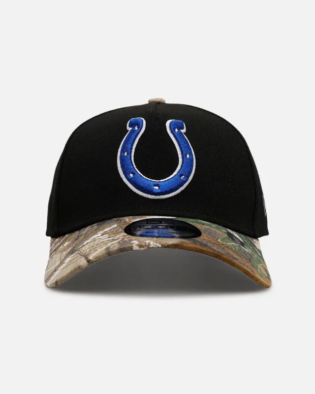New Era Indianapolis Colts 'Black Crown Realtree Visor' 9FORTY A-Frame Snapback Realtree Edge/Black sold by Culture Kings
