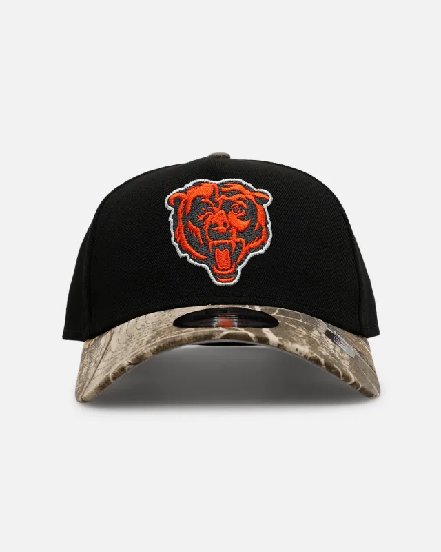 New Era Chicago Bears 'Black Crown Realtree Visor' 9FORTY A-Frame Snapback Realtree Edge/Black sold by Culture Kings