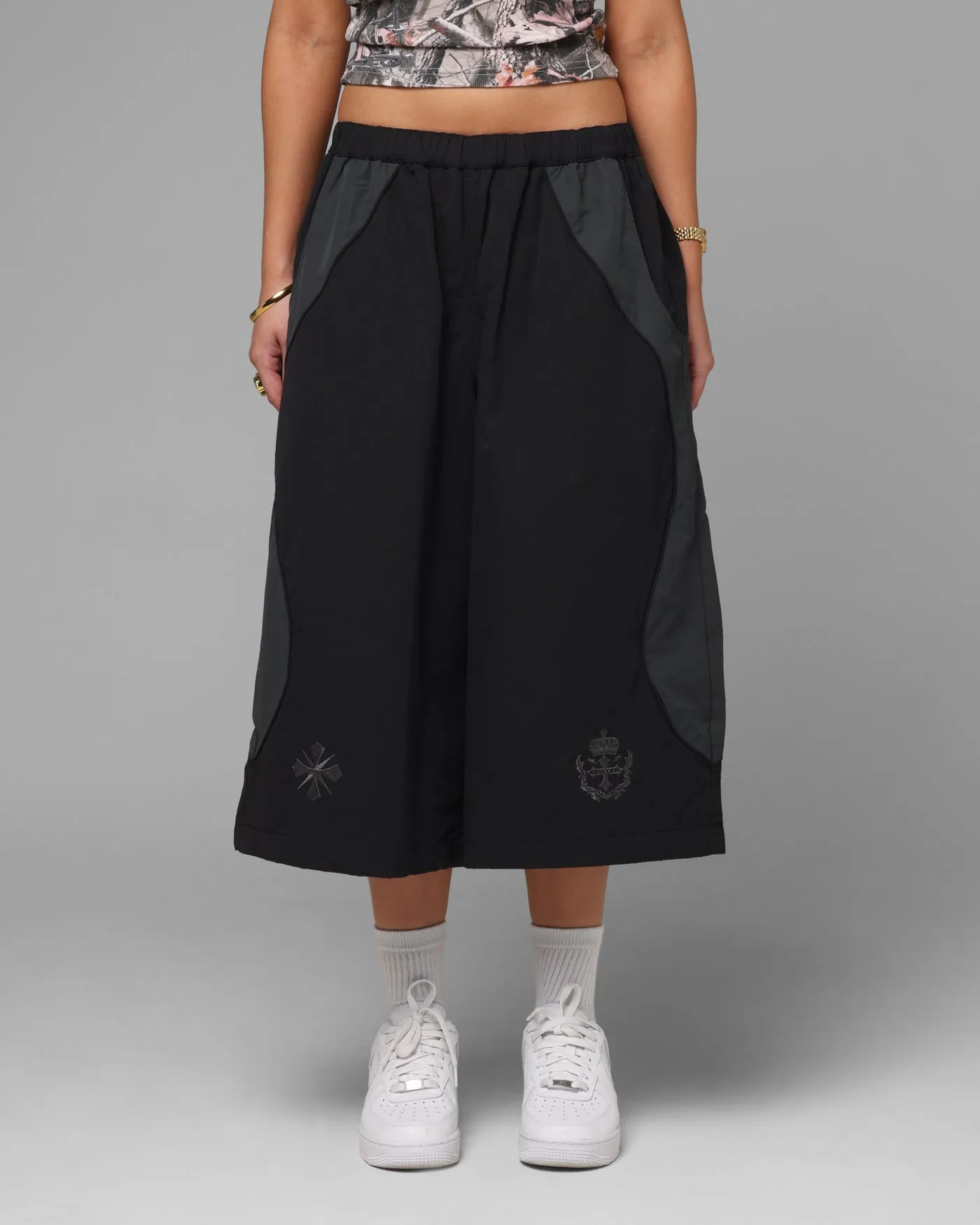 Loiter Club Classic Track Shorts Black sold by Culture Kings
