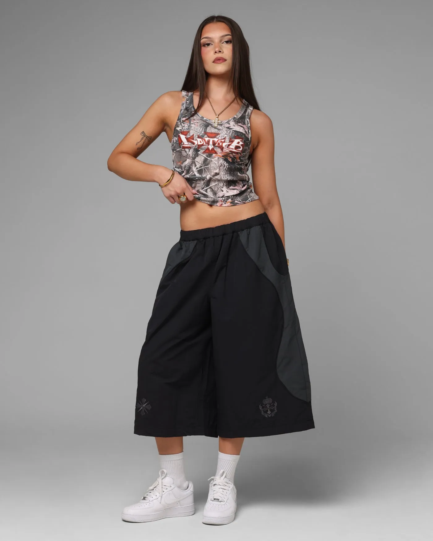 Loiter Club Classic Track Shorts Black sold by Culture Kings product image thumbnail 2