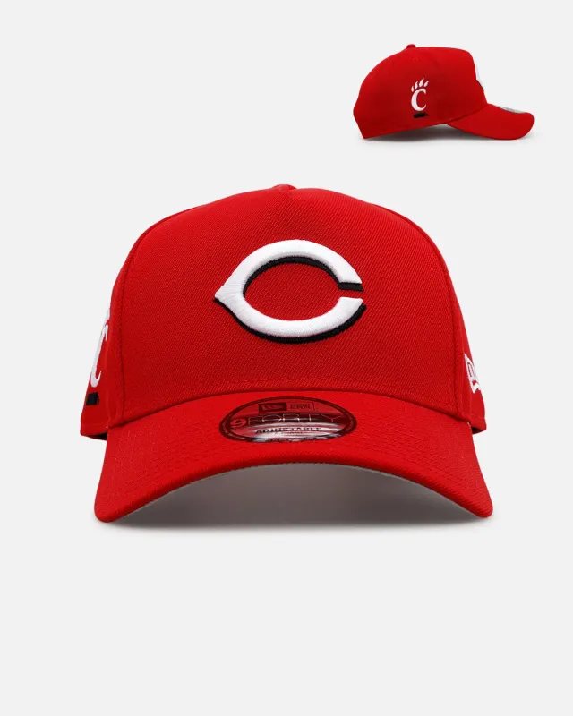New Era Cincinnati Reds 'College Crossover' Cincinnati Bearcats 9FORTY A-Frame Snapback Official Team Color sold by Culture Kings