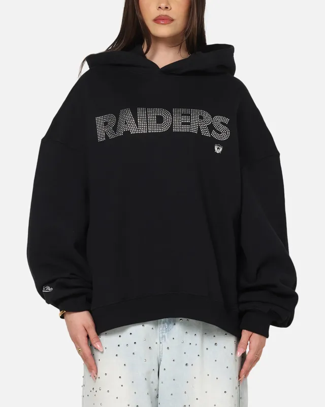 Mitchell & Ness Las Vegas Raiders Rhinestone Hoodie Faded Black sold by Culture Kings
