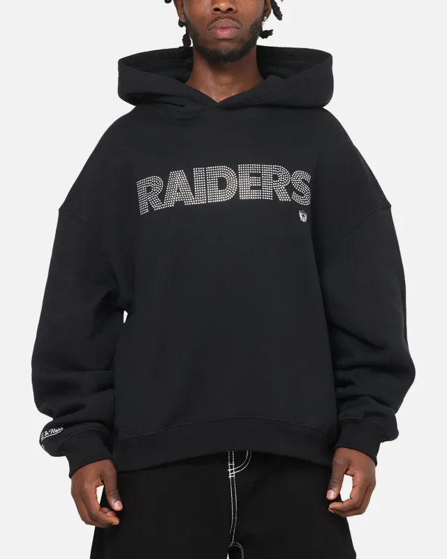 Mitchell & Ness Las Vegas Raiders Rhinestone Hoodie Faded Black sold by Culture Kings
