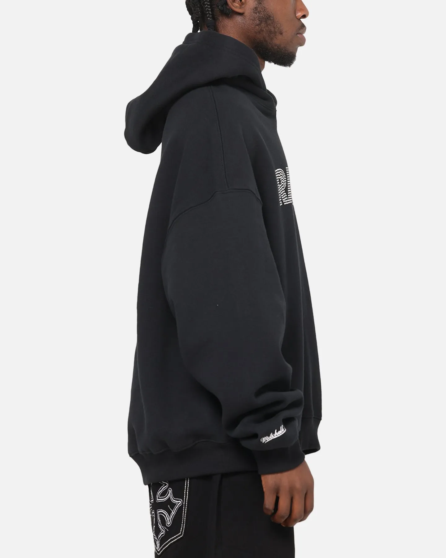 Mitchell & Ness Las Vegas Raiders Rhinestone Hoodie Faded Black sold by Culture Kings product image thumbnail 5