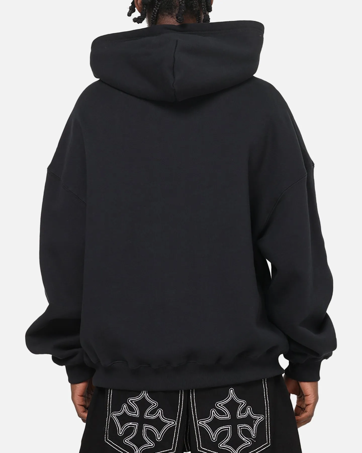 Mitchell & Ness Los Angeles Dodgers Rhinestone Hoodie Faded Black sold by Culture Kings product image thumbnail 3