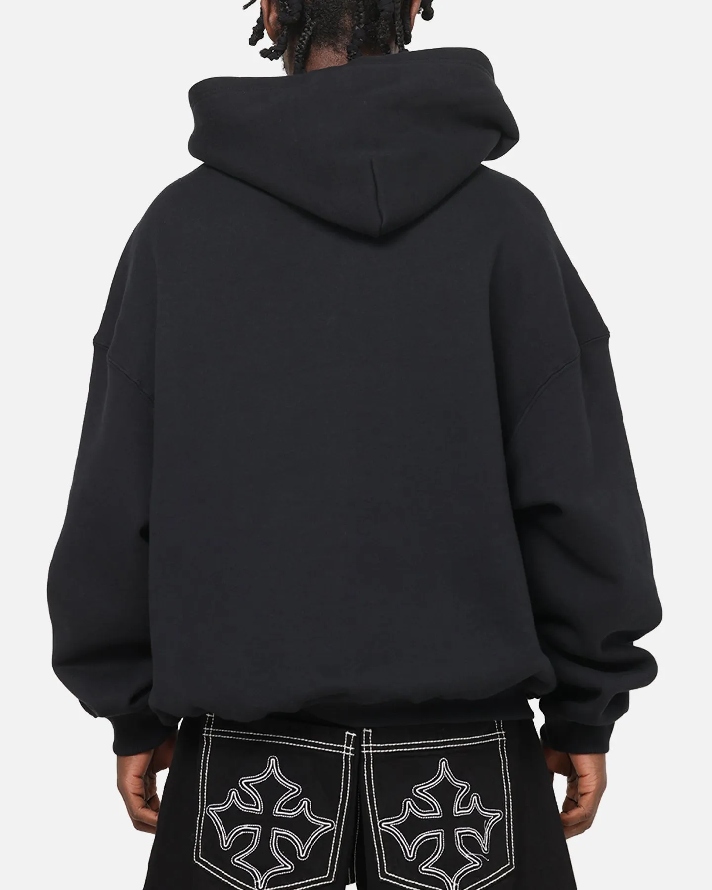 Mitchell & Ness Atlanta Braves Rhinestone Hoodie Faded Black sold by Culture Kings product image thumbnail 3