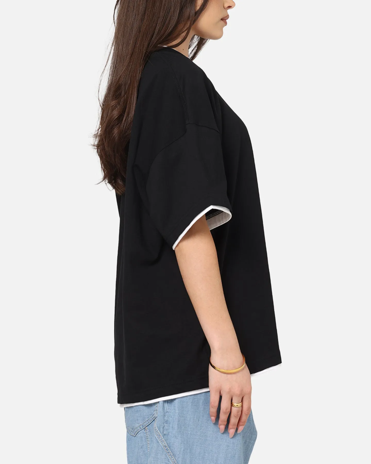 Carre Motion Layered T-Shirt Black/White sold by Culture Kings product image thumbnail 4