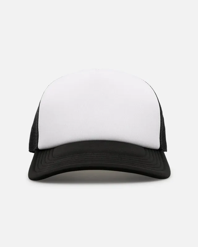 American Thrift Essential Trucker Snapback Black/White sold by Culture Kings