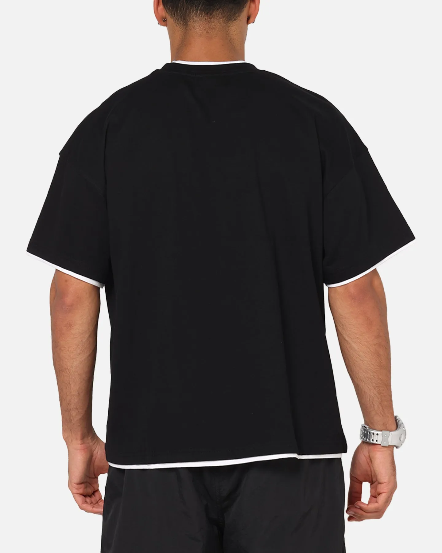 Carre Motion Layered T-Shirt Black/White sold by Culture Kings product image thumbnail 3