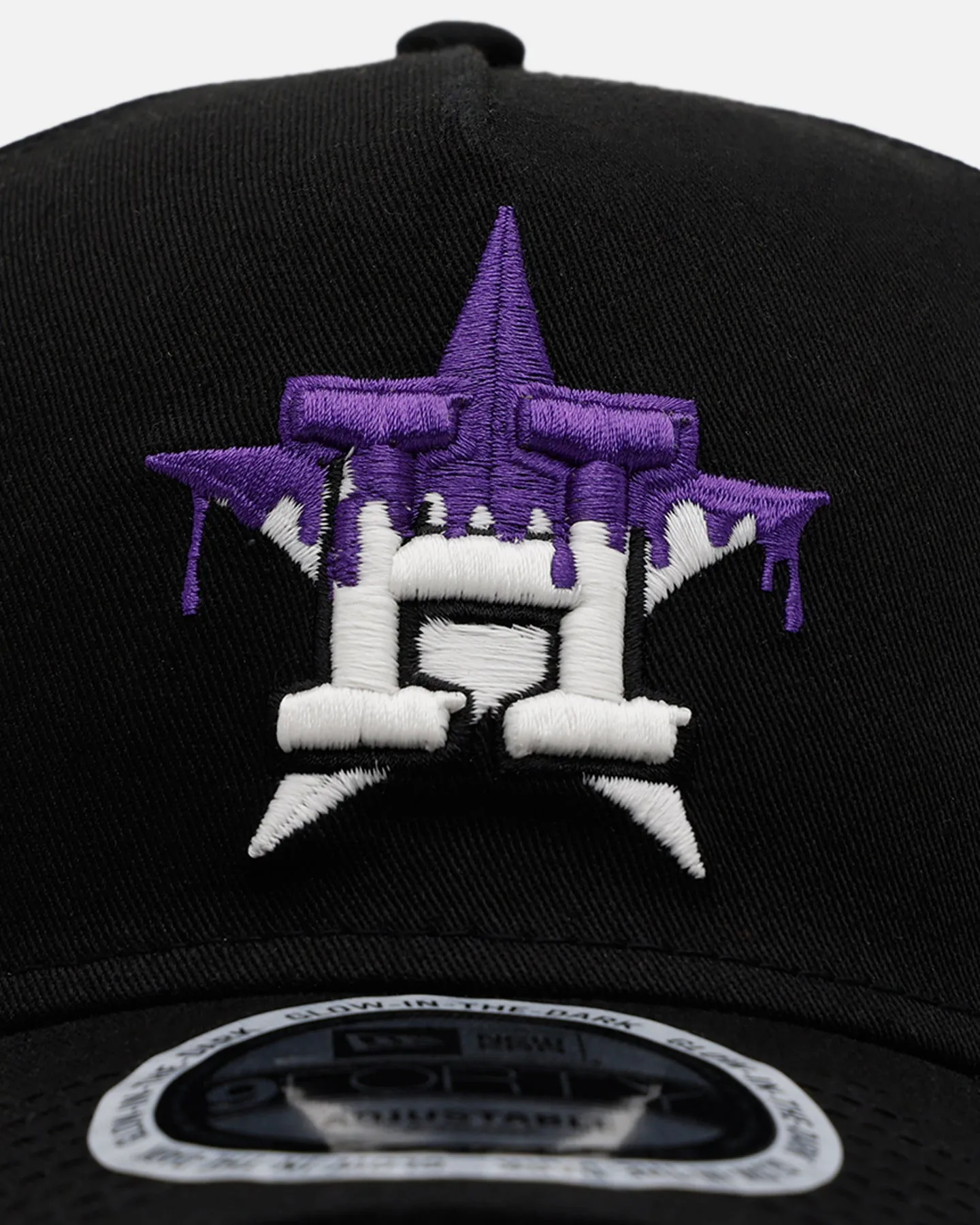 New Era Houston Astros 'Drip 3.0' 9FORTY A-Frame Snapback Black/Glow sold by Culture Kings product image thumbnail 5