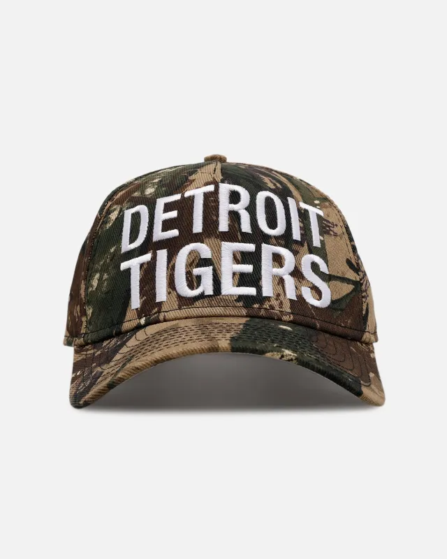 New Era Detroit Tigers 'Bold' 9FORTY A-Frame Strapback Camo sold by Culture Kings