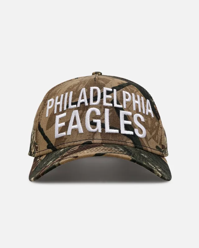 New Era Philadelphia Eagles 'Bold' 9FORTY A-Frame Strapback Camo sold by Culture Kings