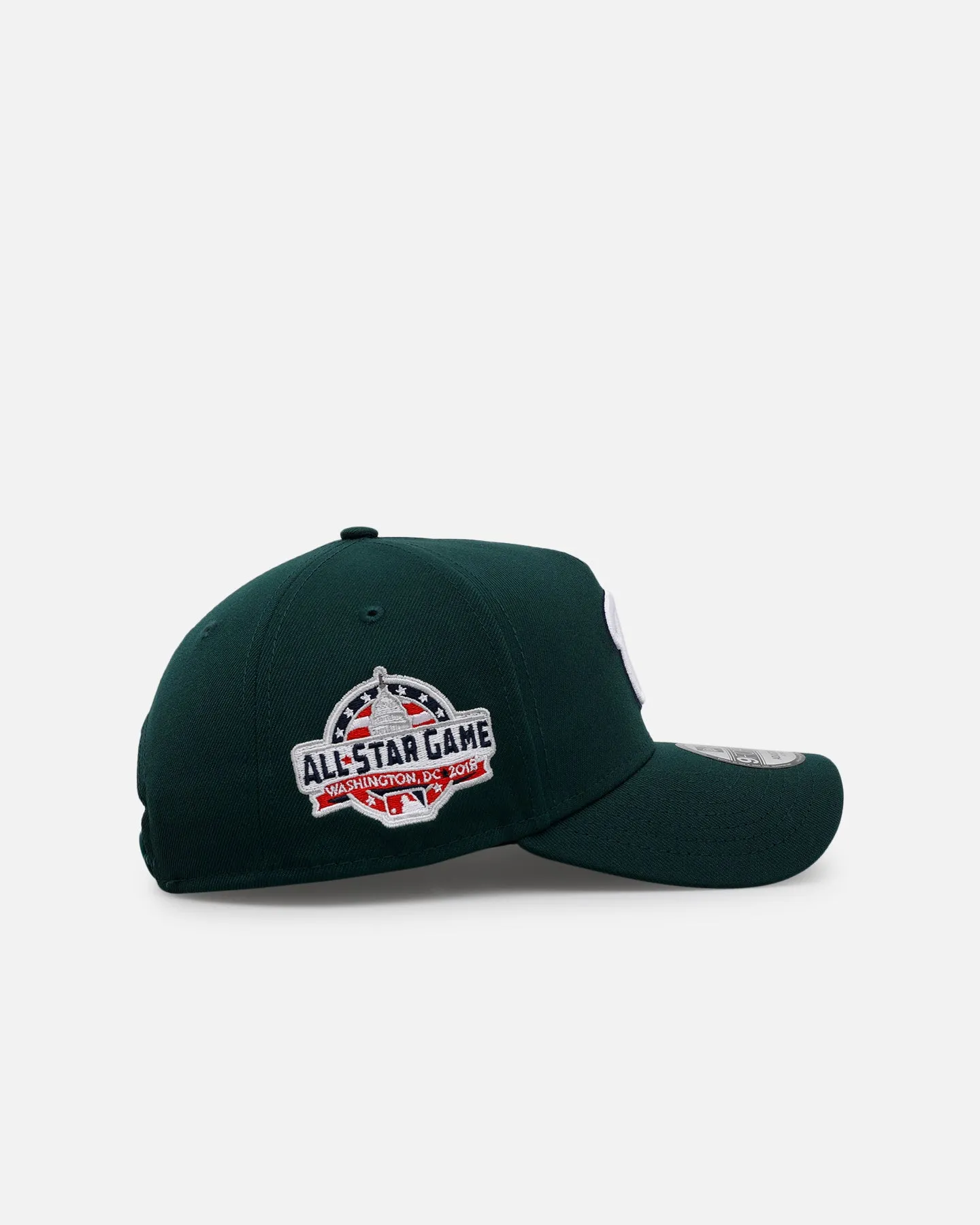 New Era Washington Nationals 'Evergreen' 9FORTY A-Frame Snapback Dark Green sold by Culture Kings product image thumbnail 3