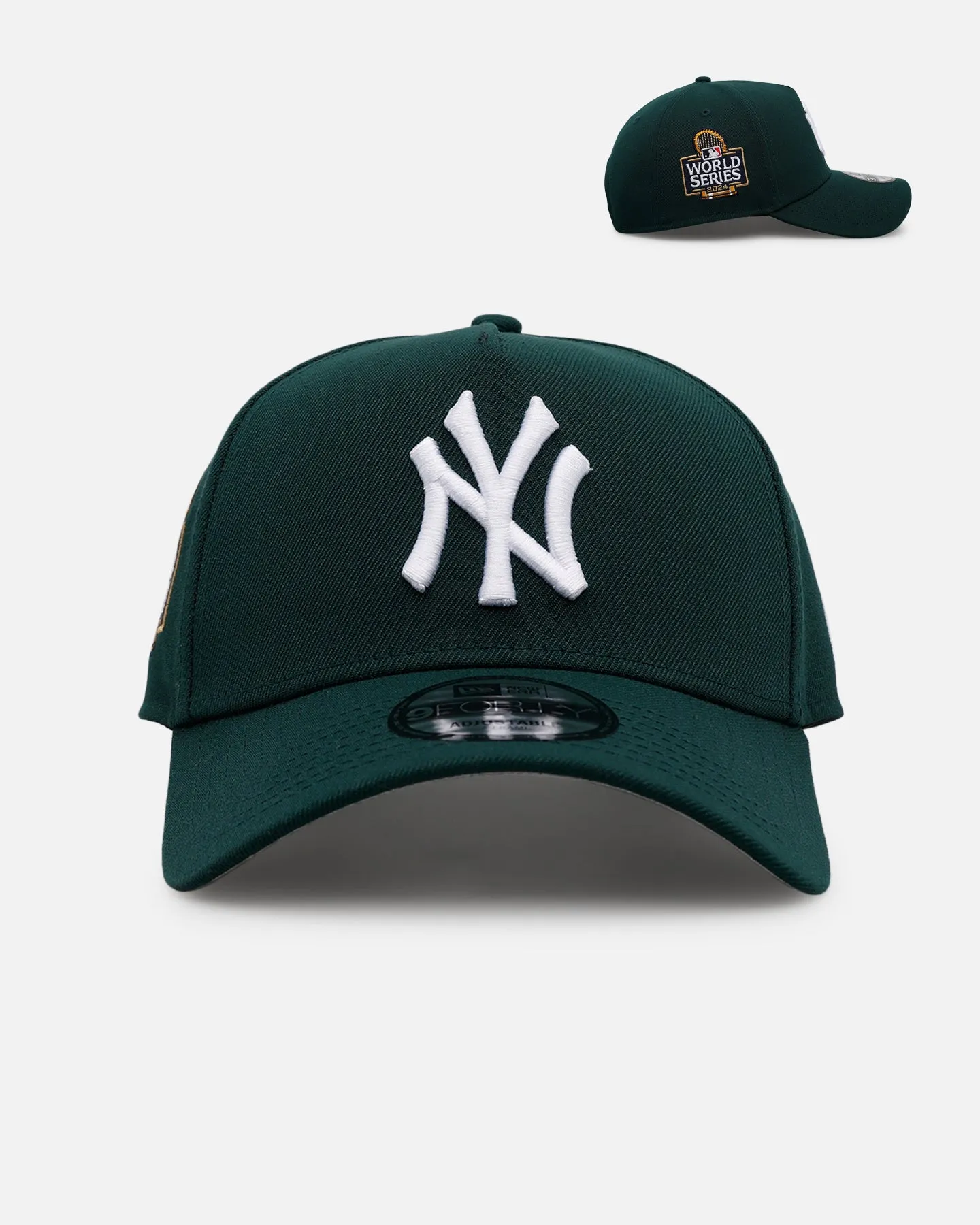 New Era New York Yankees 'Evergreen' 9FORTY A-Frame Snapback Dark Green sold by Culture Kings