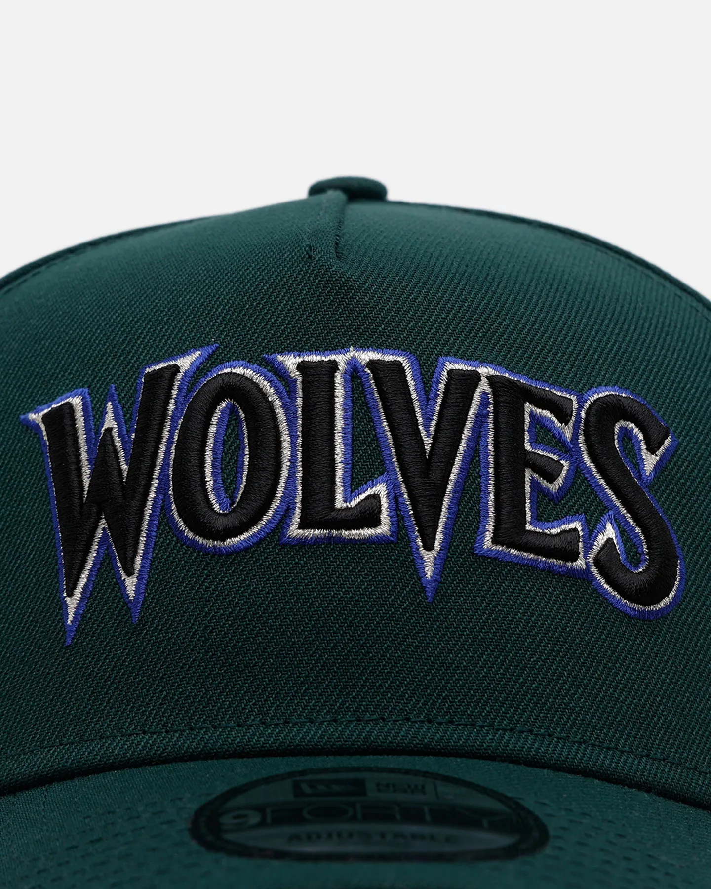New Era Minnesota Timberwolves 'Evergreen' 9FORTY A-Frame Snapback Dark Green sold by Culture Kings product image thumbnail 5