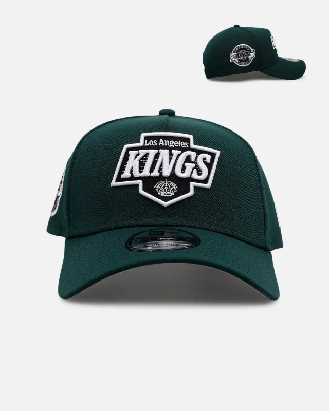 New Era Los Angeles Kings 'Evergreen' 9FORTY A-Frame Snapback Dark Green sold by Culture Kings