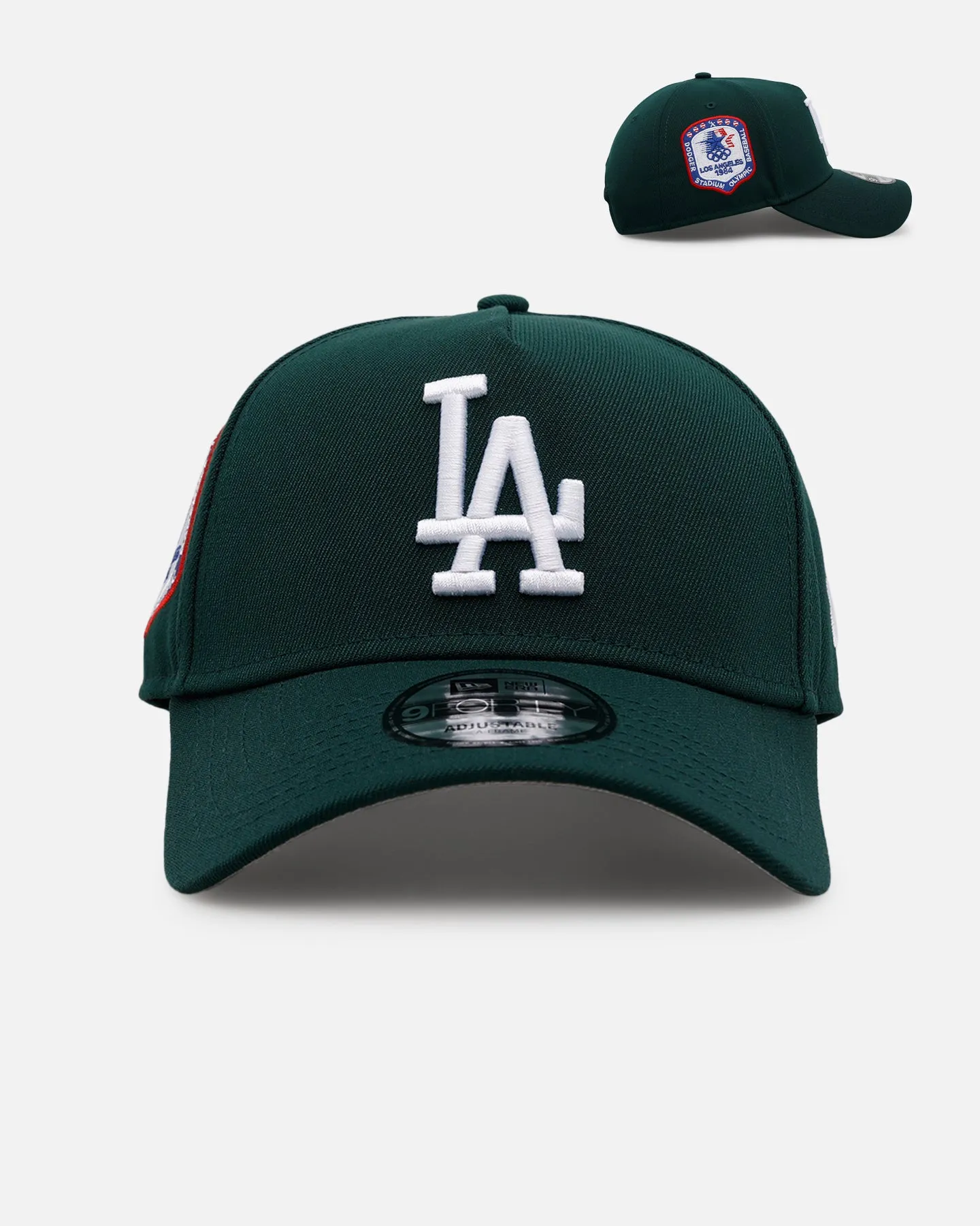 New Era Los Angeles Dodgers 'Evergreen' 9FORTY A-Frame Snapback Dark Green sold by Culture Kings