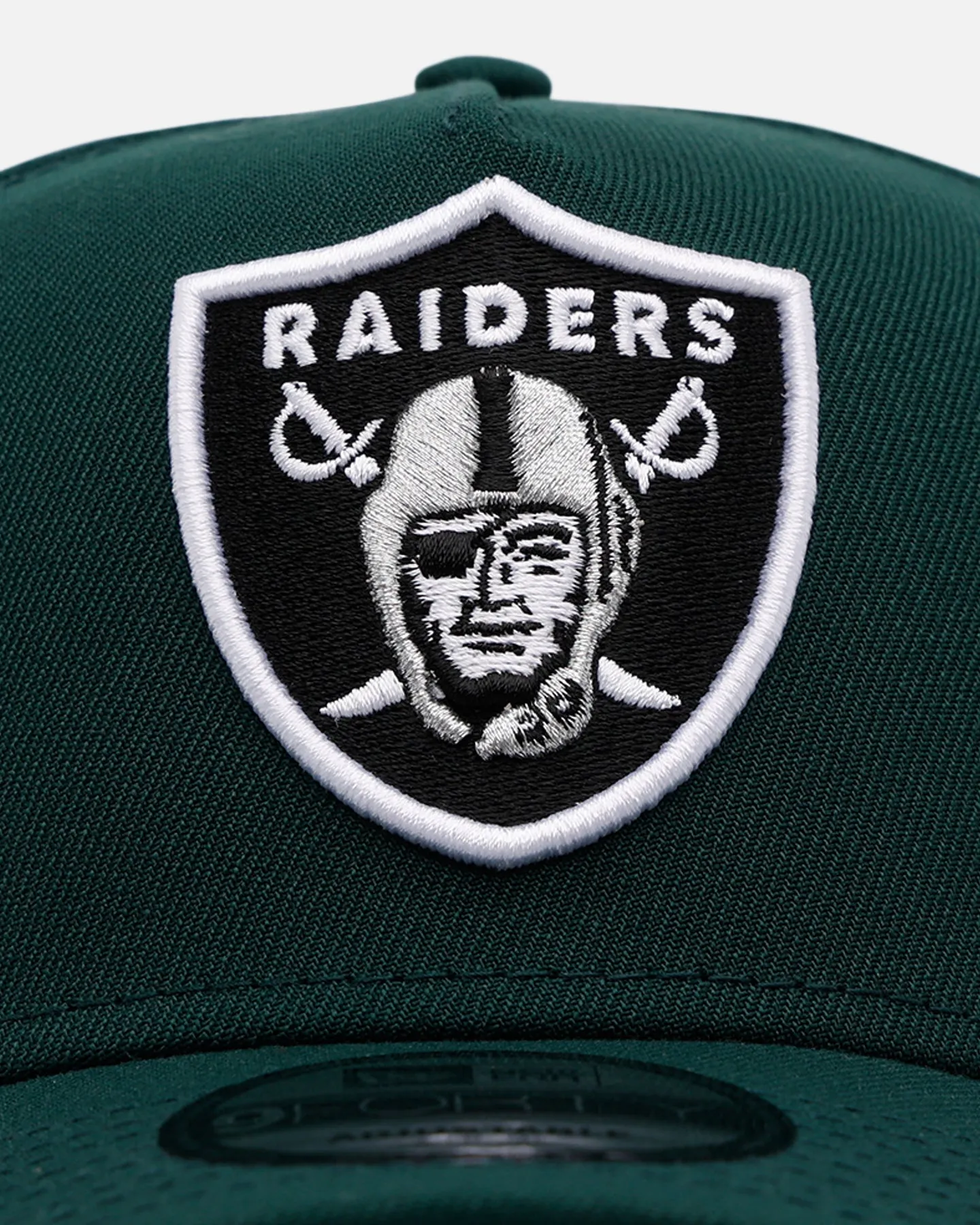 New Era Las Vegas Raiders 'Evergreen' 9FORTY A-Frame Snapback Dark Green sold by Culture Kings product image thumbnail 5