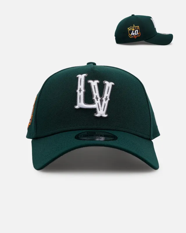 New Era Las Vegas Aviators 'Evergreen' 9FORTY A-Frame Snapback Dark Green sold by Culture Kings