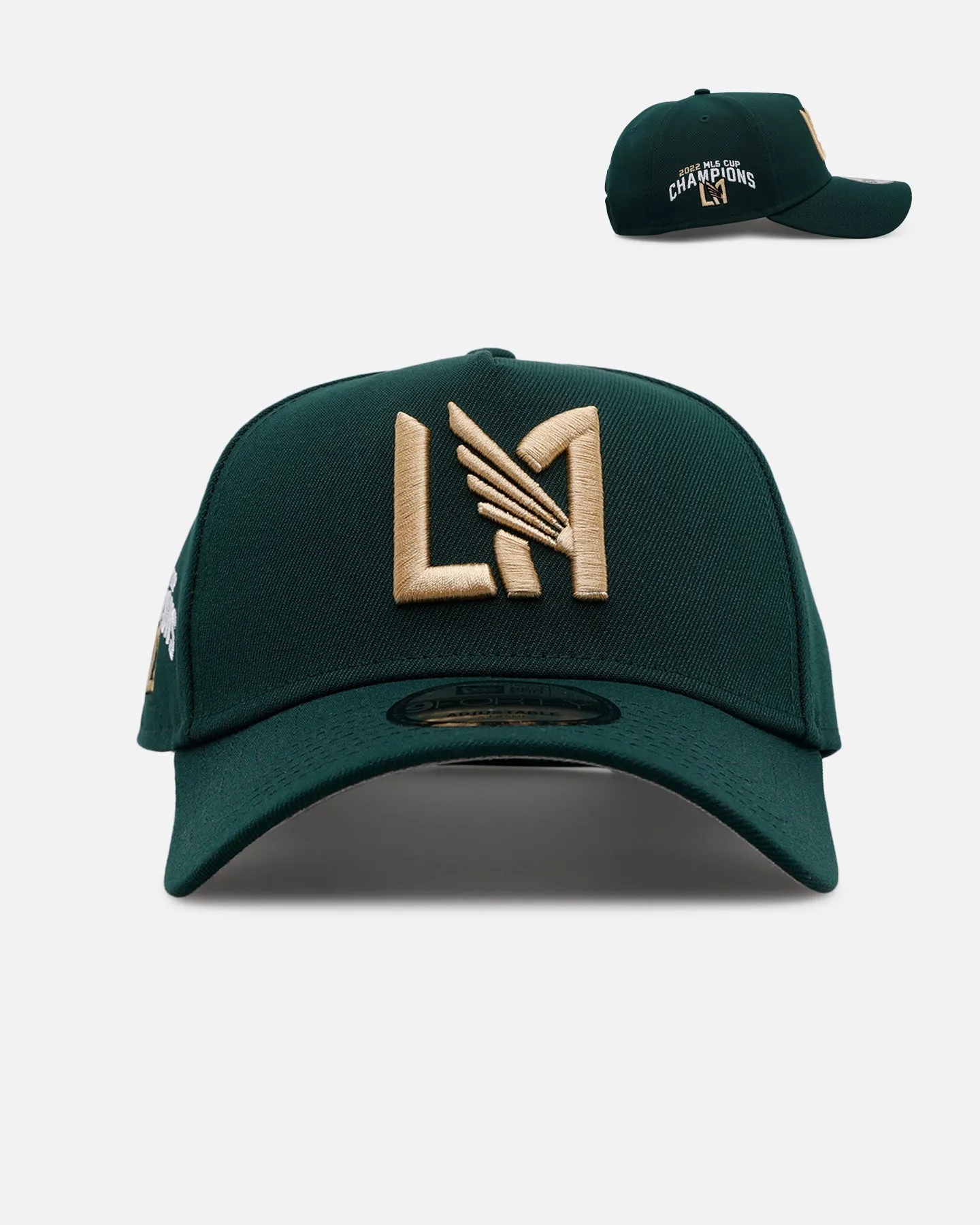 New Era Los Angeles FC 'Evergreen' 9FORTY A-Frame Snapback Dark Green sold by Culture Kings