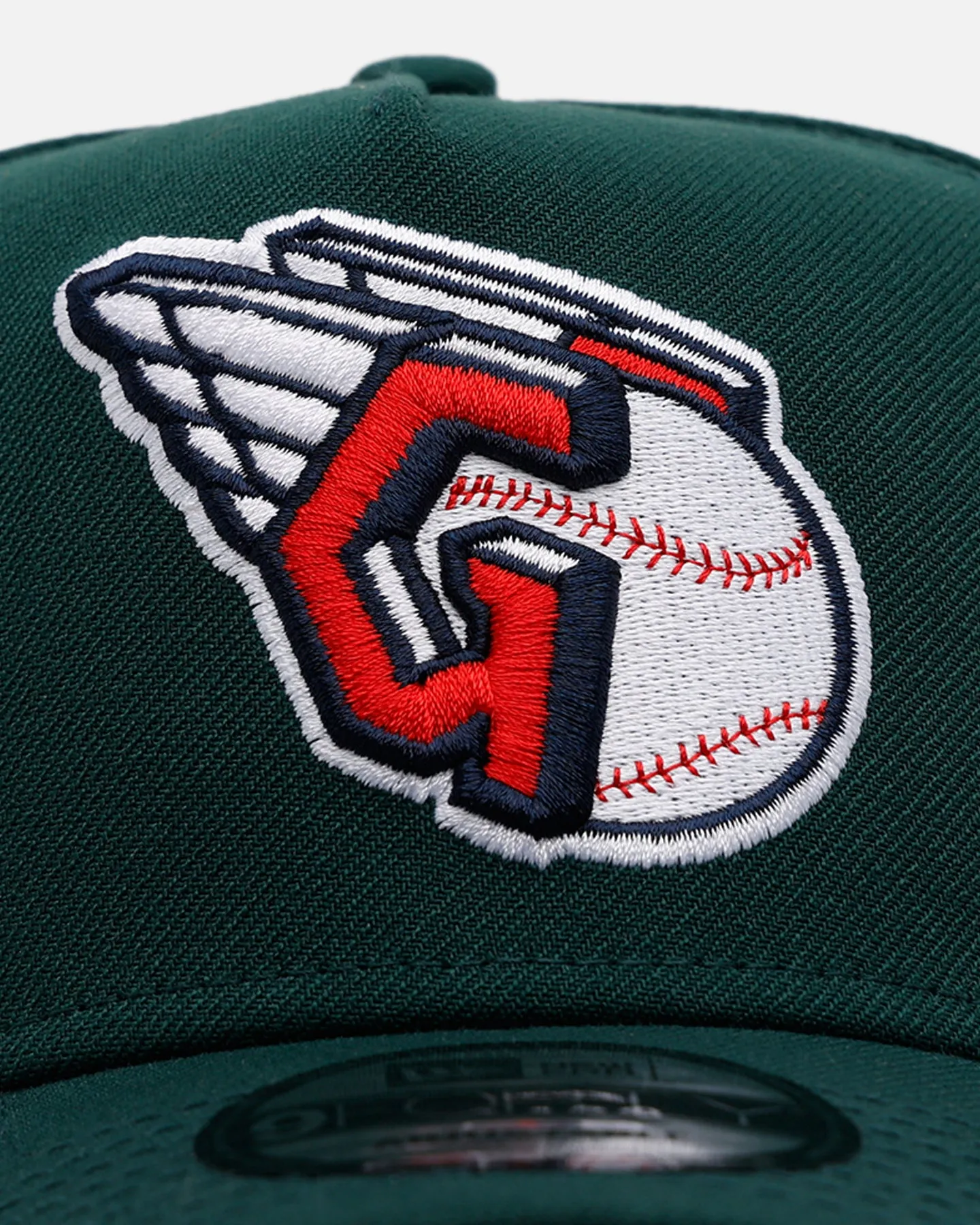 New Era Cleveland Guardians 'Evergreen' 9FORTY A-Frame Snapback Dark Green sold by Culture Kings product image thumbnail 5