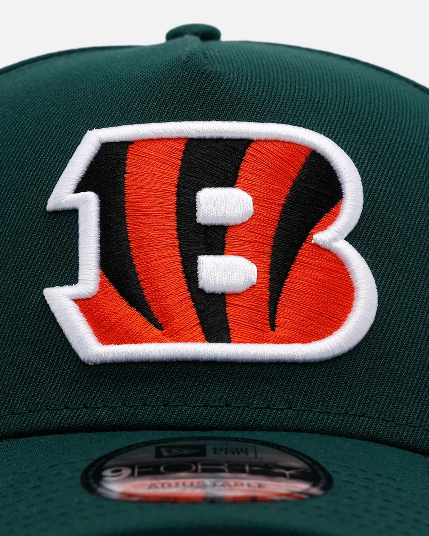 New Era Cincinnati Bengals 'Evergreen' 9FORTY A-Frame Snapback Dark Green sold by Culture Kings product image thumbnail 5