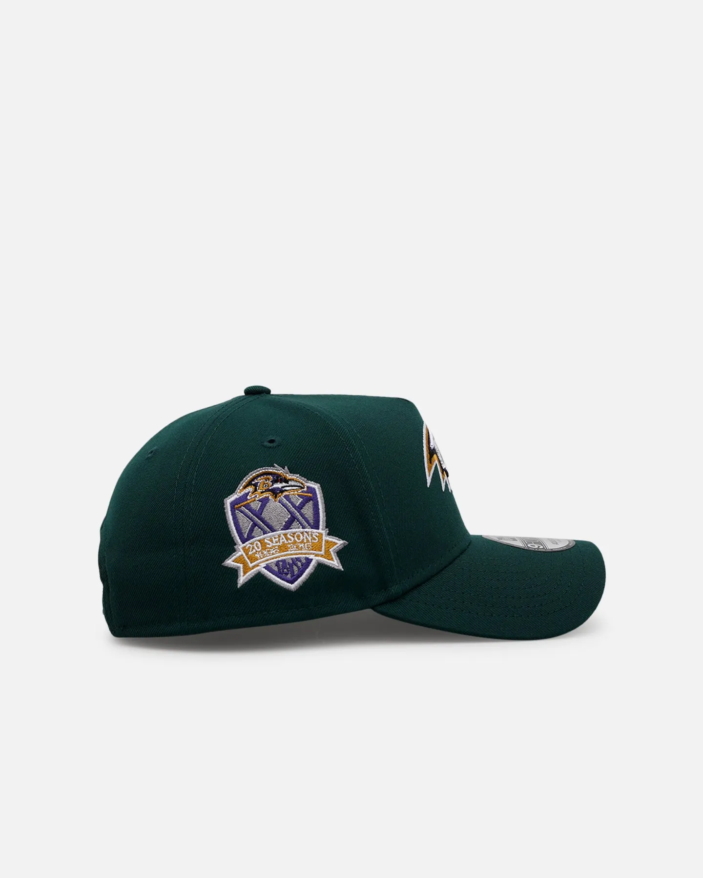 New Era Baltimore Ravens 'Evergreen' 9FORTY A-Frame Snapback Dark Green sold by Culture Kings product image thumbnail 3