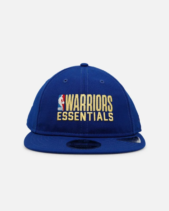 New Era Golden State Warriors 'Fear Of God x NBA' 9FIFTY Retro Crown Snapback Blue sold by Culture Kings
