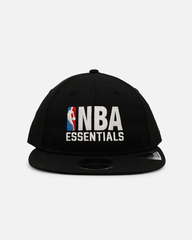 New Era NBA Logo 'Fear Of God x NBA' 9FIFTY Retro Crown Snapback Black sold by Culture Kings