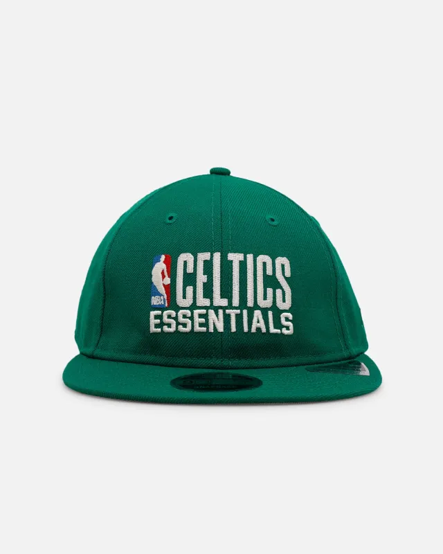 New Era Boston Celtics 'Fear Of God x NBA' 9FIFTY Retro Crown Snapback Green sold by Culture Kings