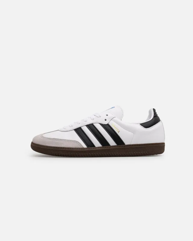 Adidas Samba OG White/Black/Brown sold by Culture Kings