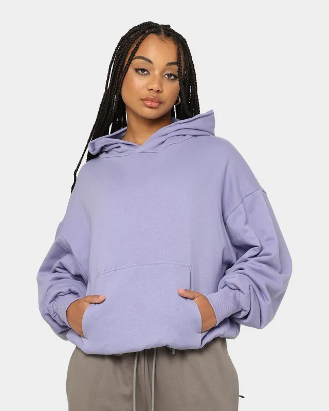 MNML Double Layer Hoodie Purple sold by Culture Kings