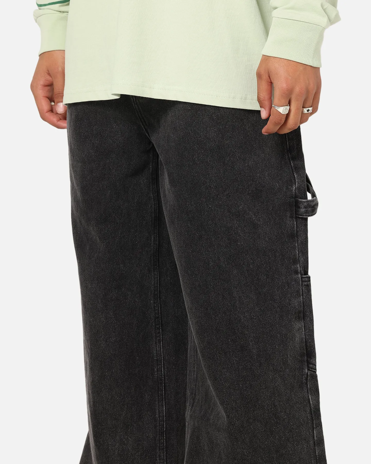 Carre Baggy Carpenter Jeans Black sold by Culture Kings product image thumbnail 3