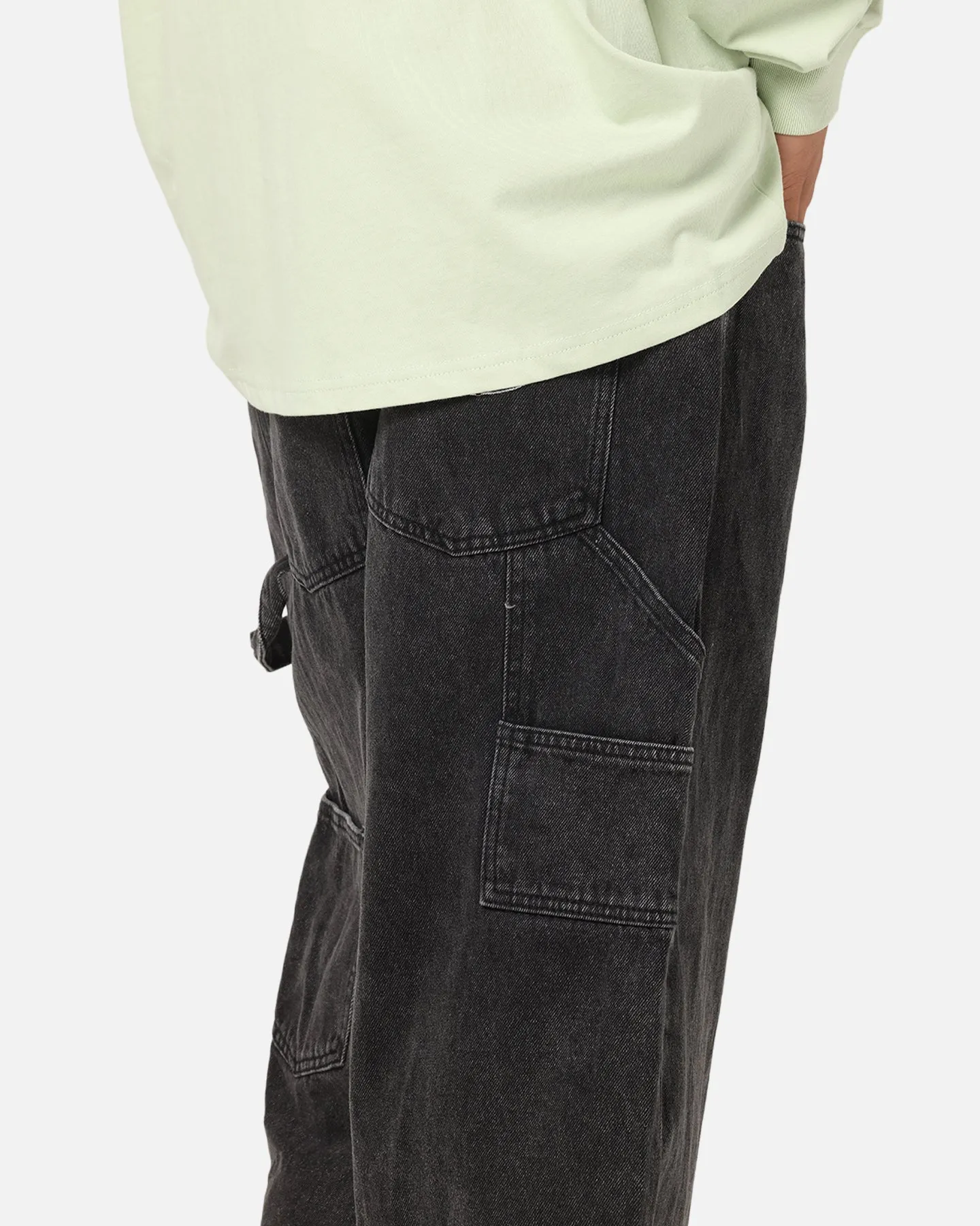 Carre Baggy Carpenter Jeans Black sold by Culture Kings product image thumbnail 4