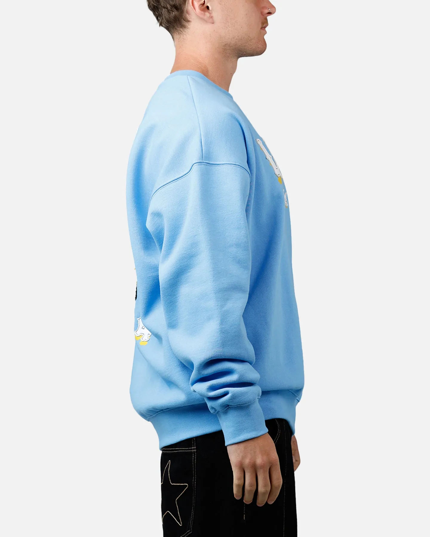 Pro Standard Detroit Lions Kickoff Crewneck Light Blue sold by Culture Kings product image thumbnail 4