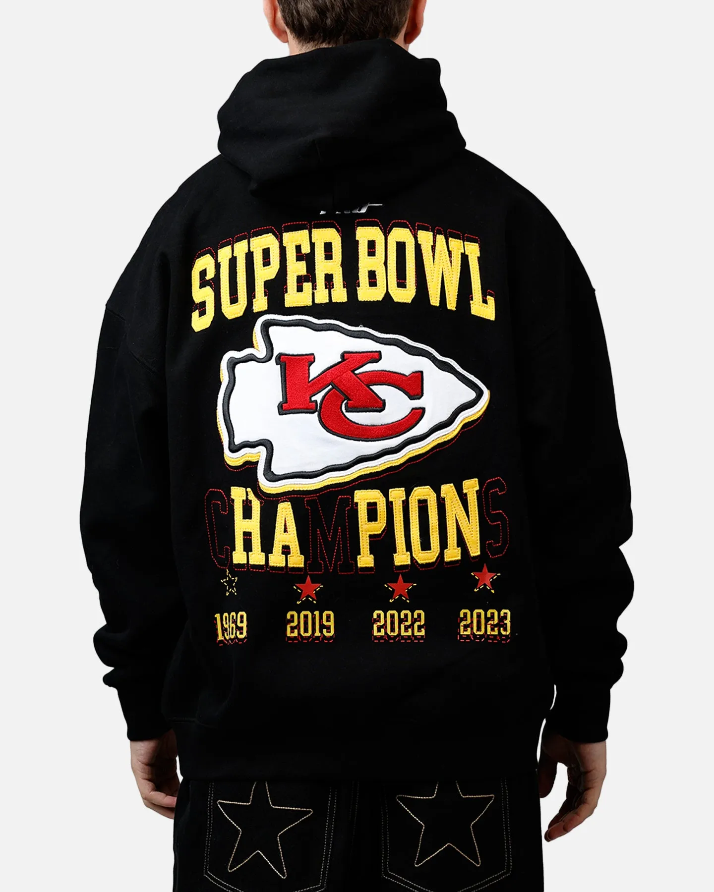 Pro Standard Kansas City Chiefs Kickoff Hoodie Black/Red sold by Culture Kings