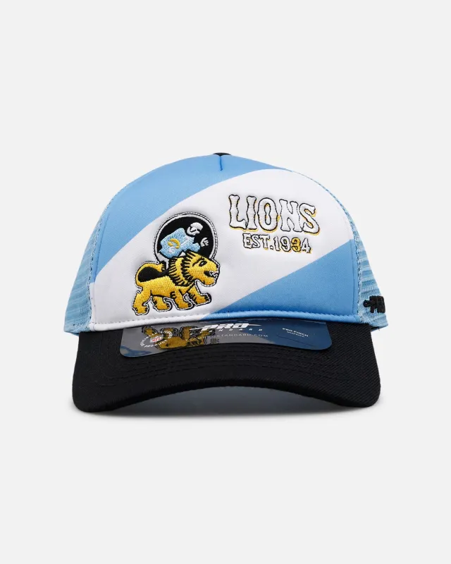 Pro Standard Detroit Lions 'NFL Kickoff' Trucker Snapback Light Blue sold by Culture Kings