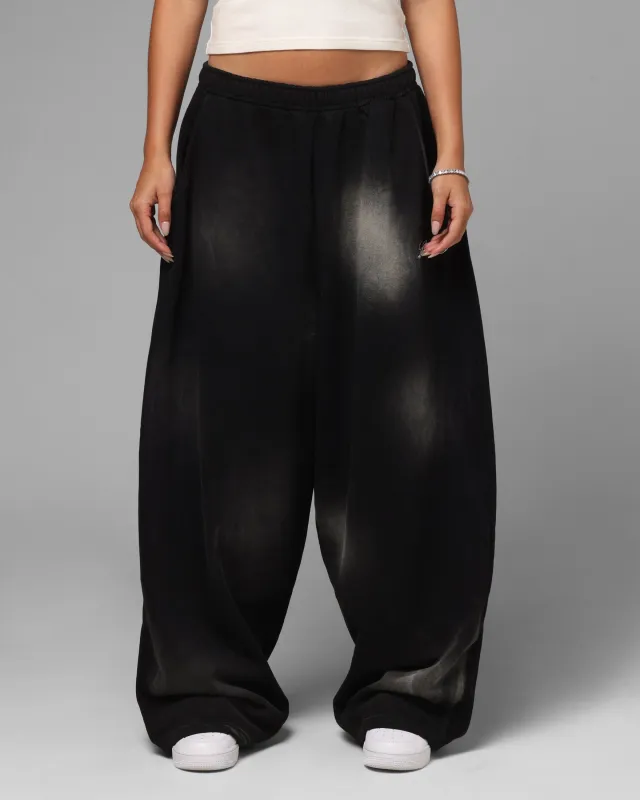 Loiter Purity Sweatpants Washed Black sold by Culture Kings