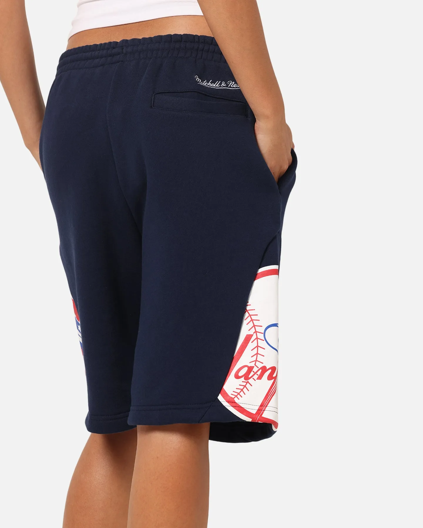Mitchell & Ness New York Yankees C&S Shorts Navy sold by Culture Kings product image thumbnail 4