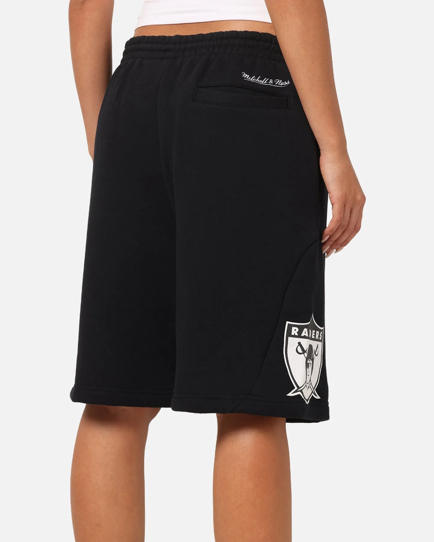 Mitchell & Ness Las Vegas Raiders C&S Shorts Official Team Color sold by Culture Kings product image thumbnail 4