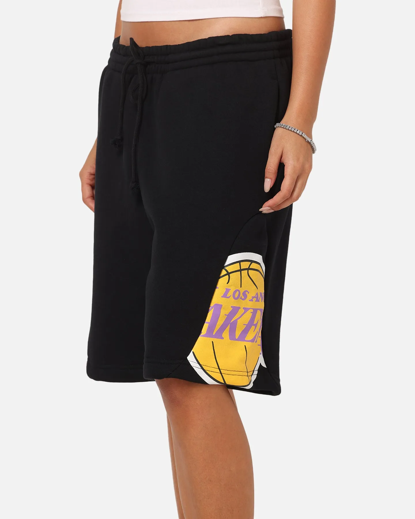 Mitchell & Ness Los Angeles Lakers C&S Shorts Official Team Color sold by Culture Kings product image thumbnail 3