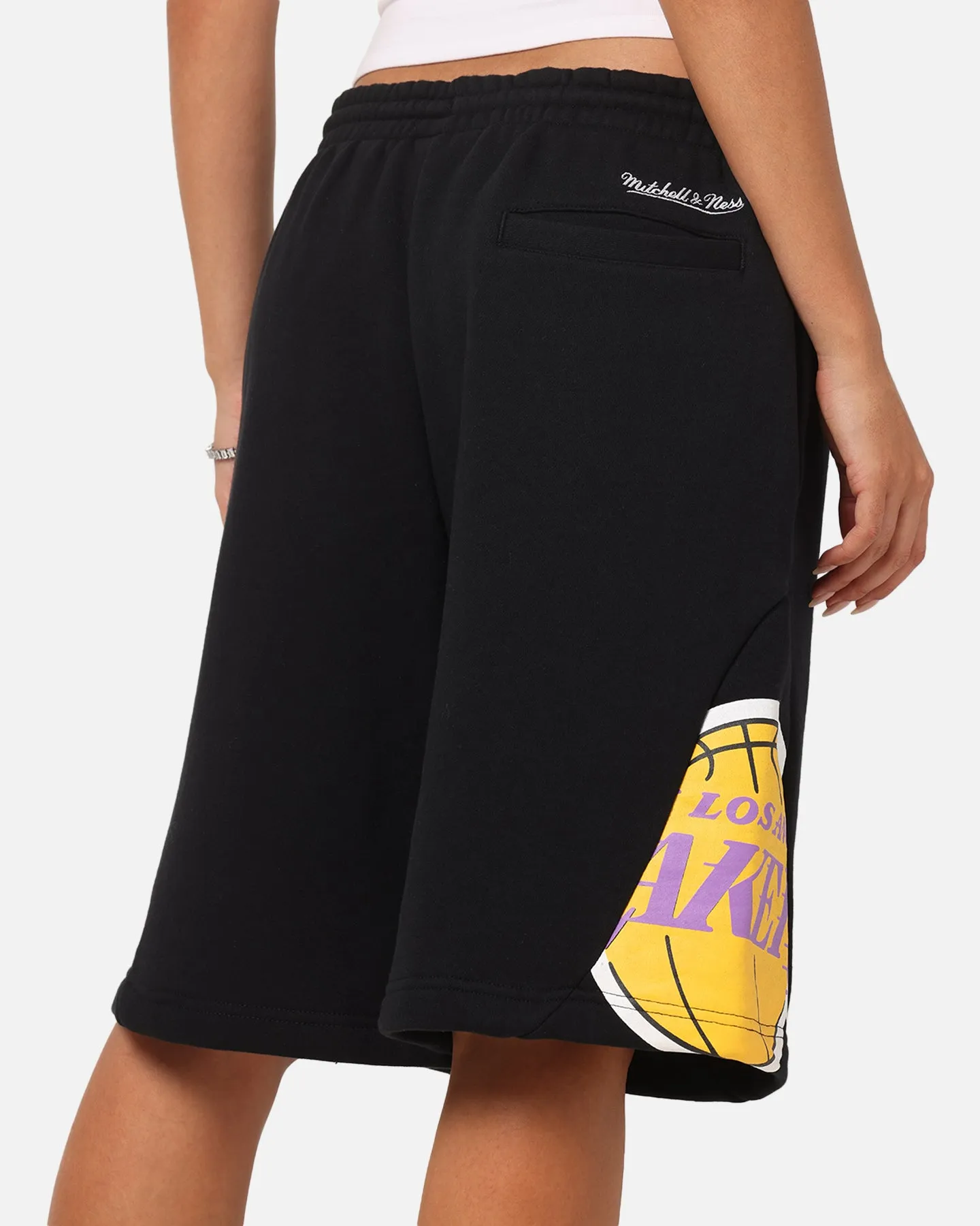 Mitchell & Ness Los Angeles Lakers C&S Shorts Official Team Color sold by Culture Kings product image thumbnail 4