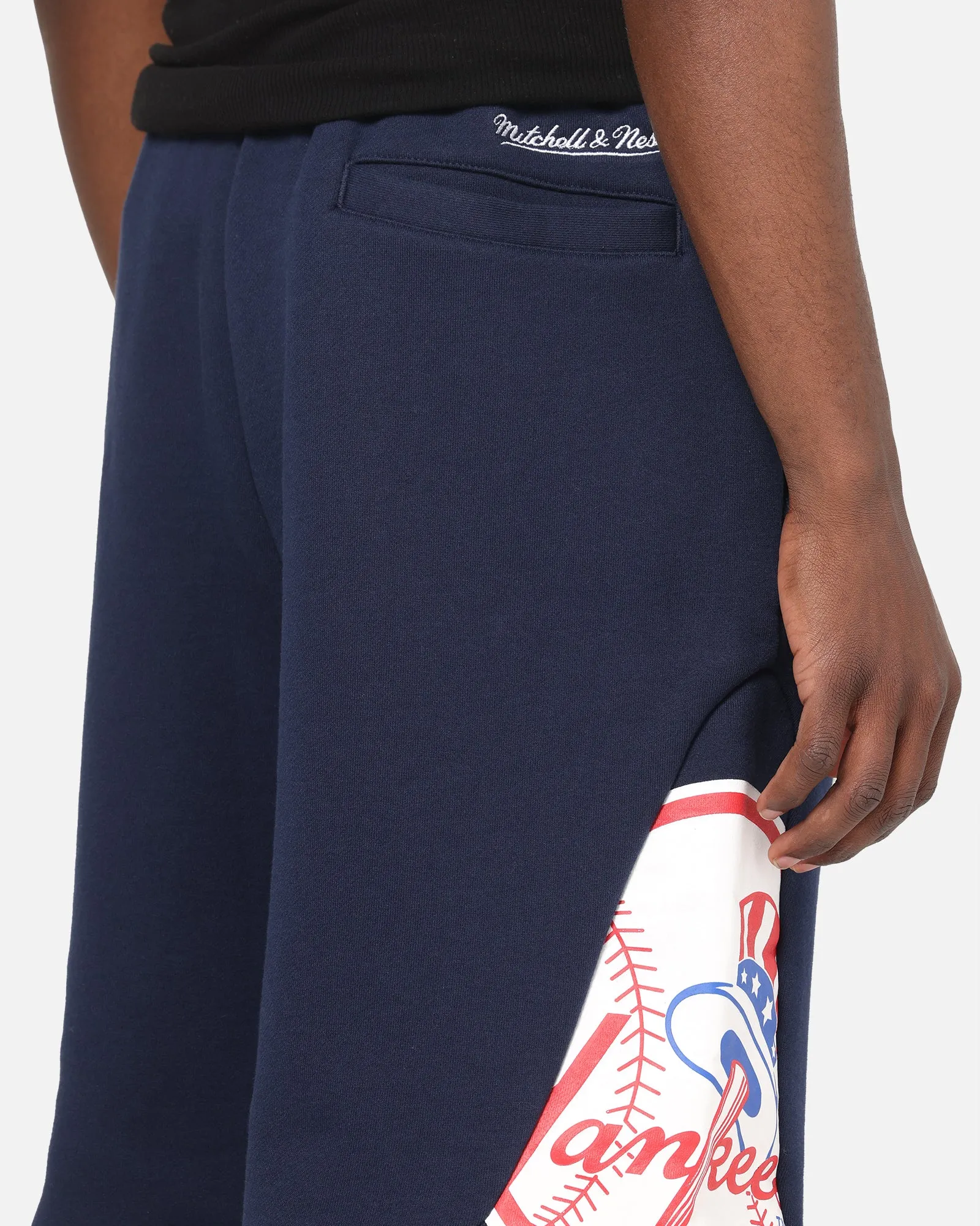 Mitchell & Ness New York Yankees C&S Shorts Navy sold by Culture Kings product image thumbnail 4