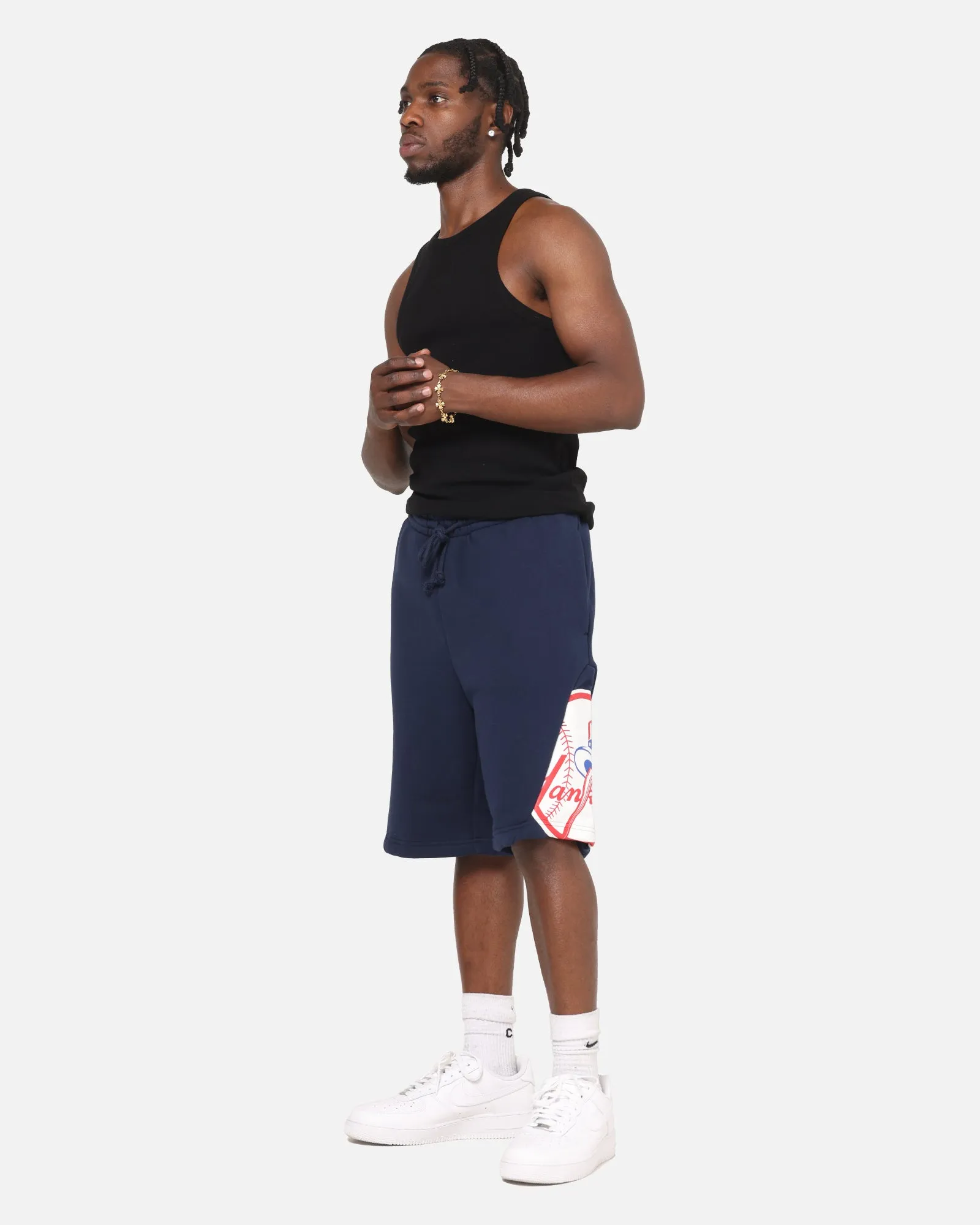 Mitchell & Ness New York Yankees C&S Shorts Navy sold by Culture Kings product image thumbnail 2