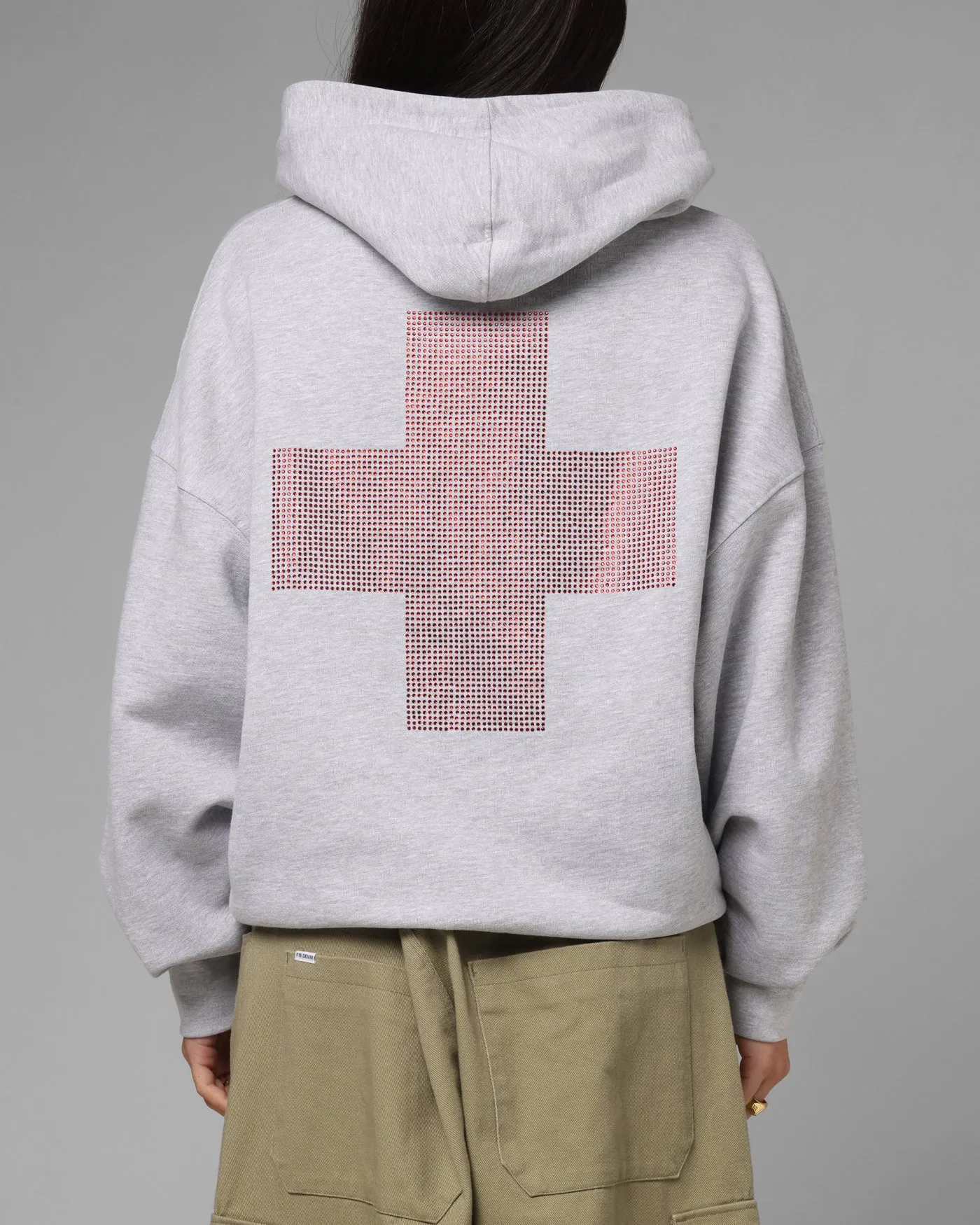 Loiter Drop Out Zip Hoodie Grey sold by Culture Kings product image thumbnail 2