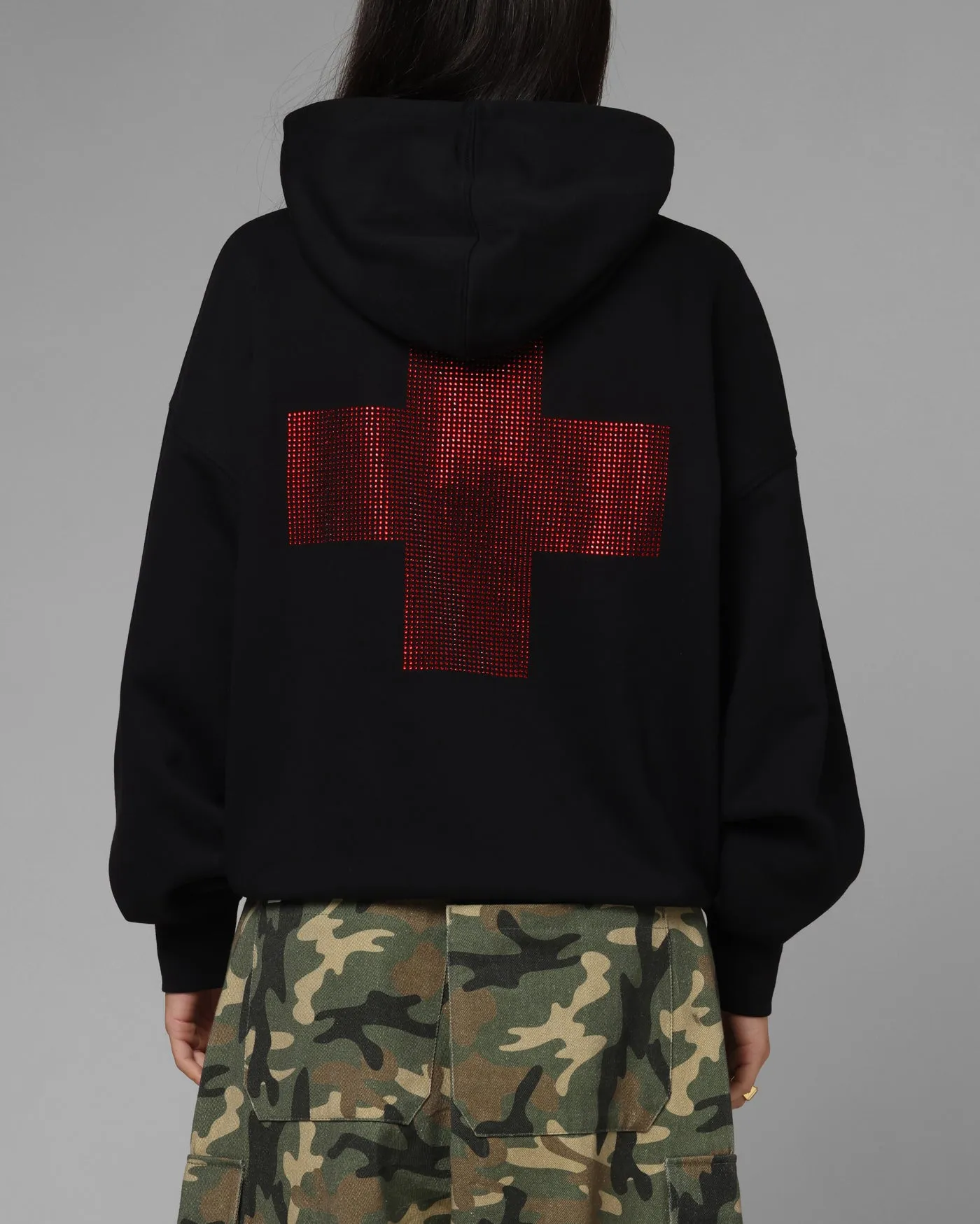 Loiter Drop Out Zip Hoodie Black sold by Culture Kings product image thumbnail 2